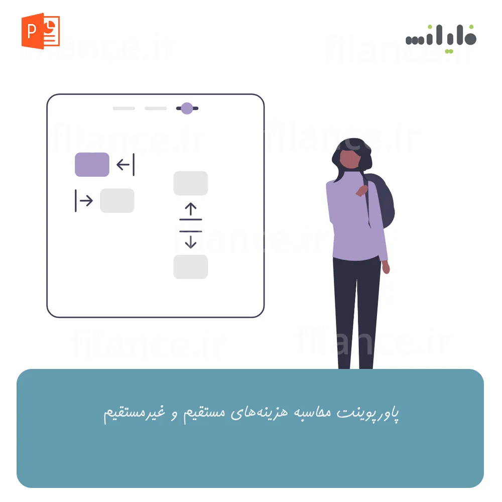 پاورپوینت محاسبه هزینه‌های مستقیم و غیرمستقیم