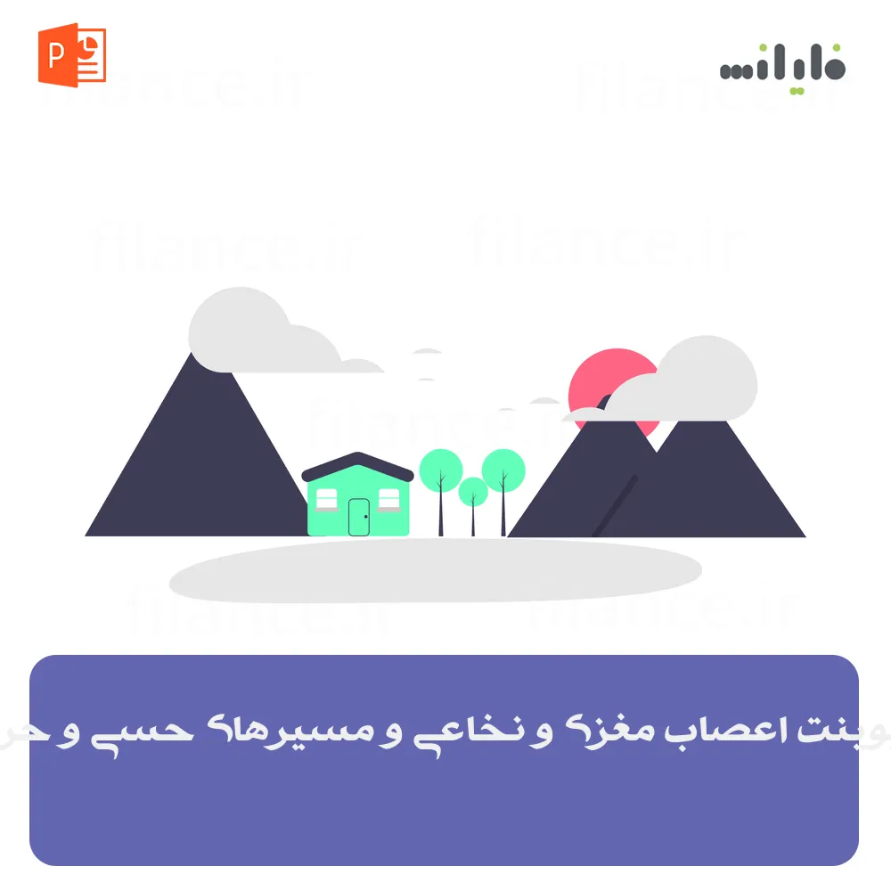 پاورپوینت اعصاب مغزی و نخاعی و مسیرهای حسی و حرکتی