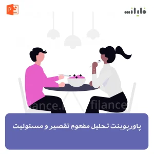 پاورپوینت تحلیل مفهوم تقصیر و مسئولیت