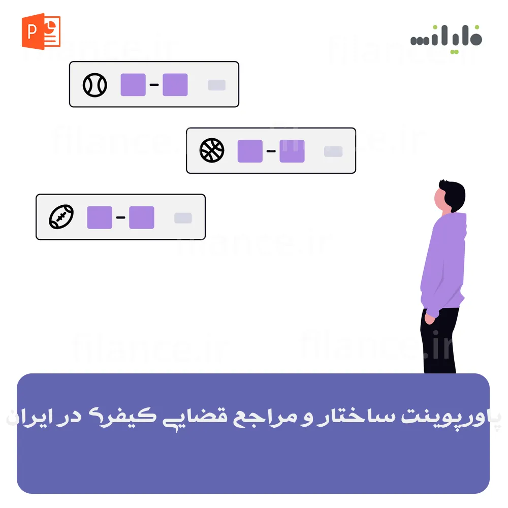 پاورپوینت ساختار و مراجع قضایی کیفری در ایران