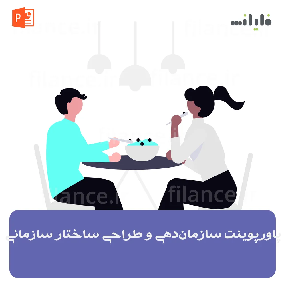 پاورپوینت سازمان‌دهی و طراحی ساختار سازمانی